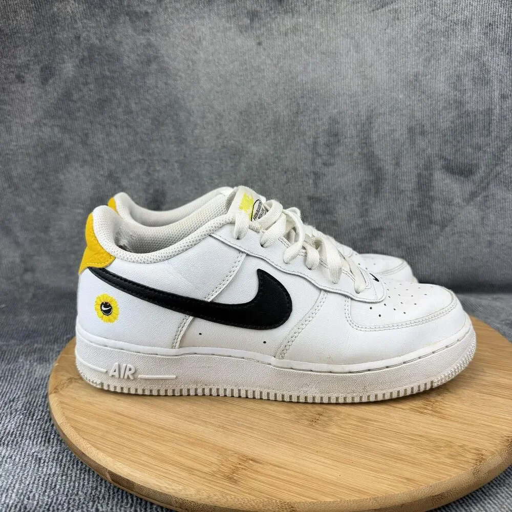 Nike Air Force 1 LV8 Shoes Boys Size 6.5 White Have A Nike Day DM0983-100